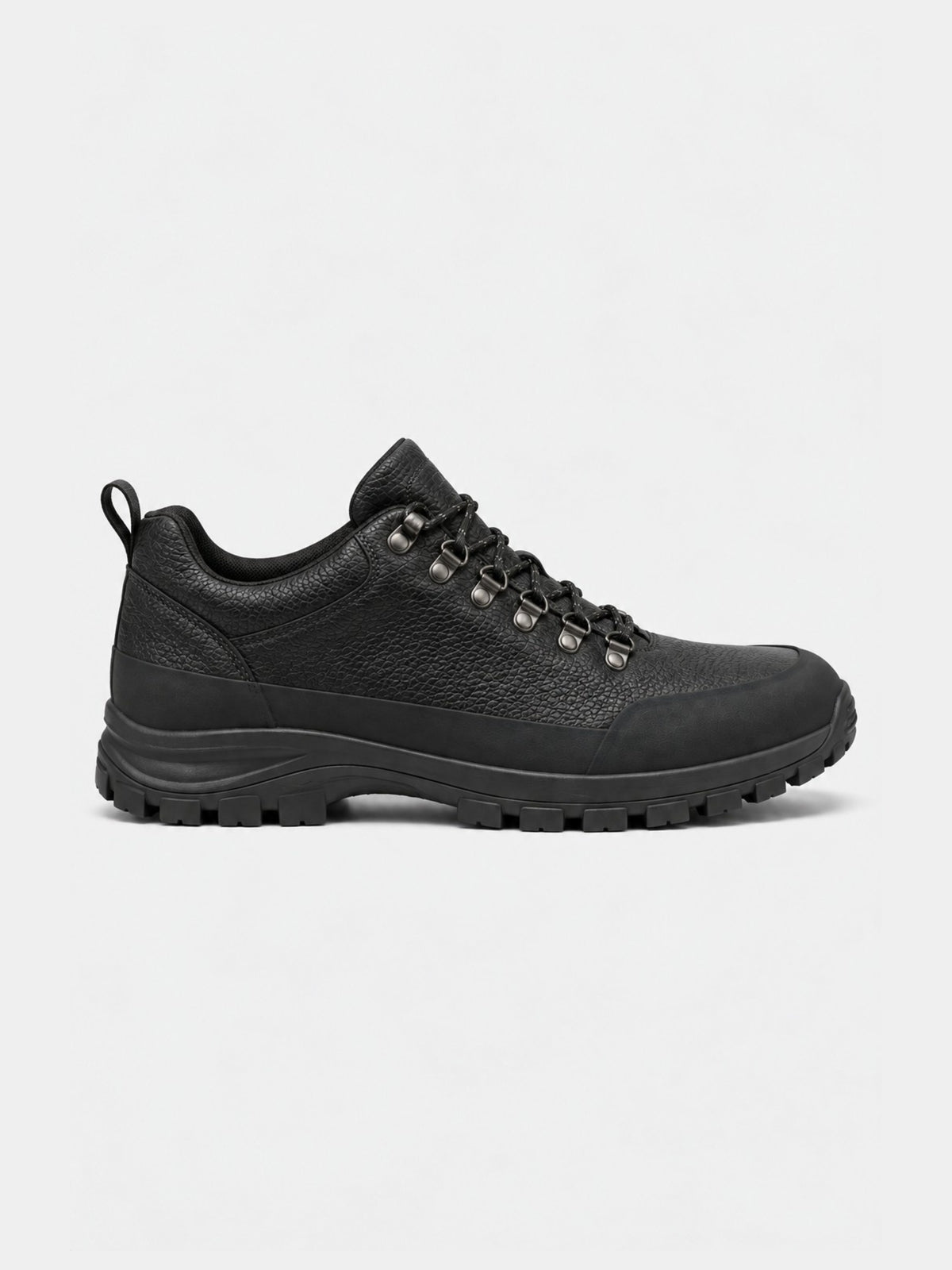 The Hybrid Hiker Sneaker - Black Grain