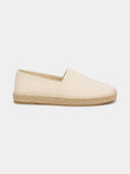 The Espadrille - Ivory Canvas